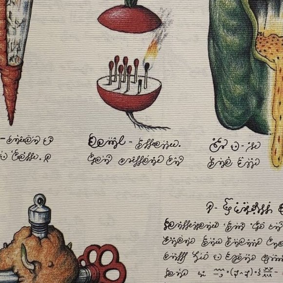 Luigi Serafini Framable Print 13" x 8" Unframed - Picture 12 of 12